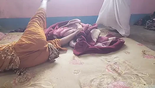 Viral video of a Bangladeshi man with his female in an empty house.