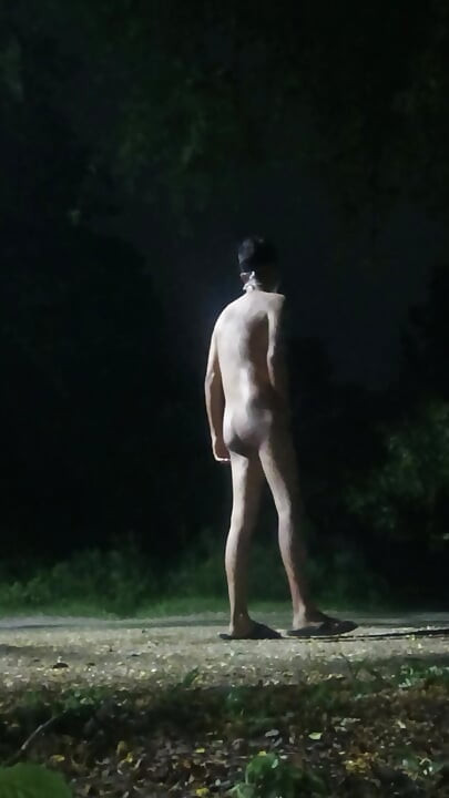 In the middle of the night I took off my clothes and had sex