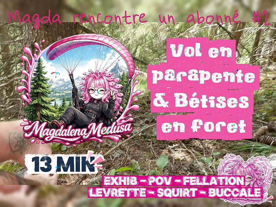 Paragliding Flight & Mischief in the Forest