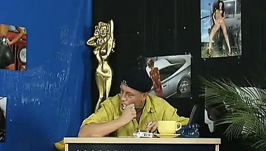 Pissing German nun shows her affinities with her nasty lover