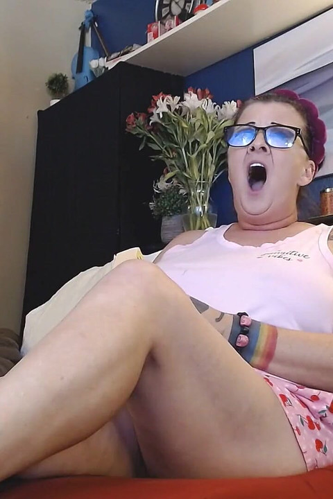 Bedtime While Reading Yawning