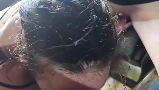 POV Girl Finger Fucking My Wife and Sucking My Cock After Massive Creampie