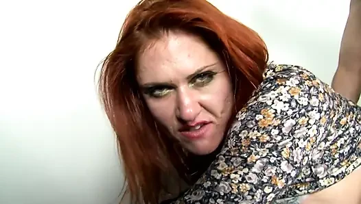 Redhead mature fucks and gets fisted
