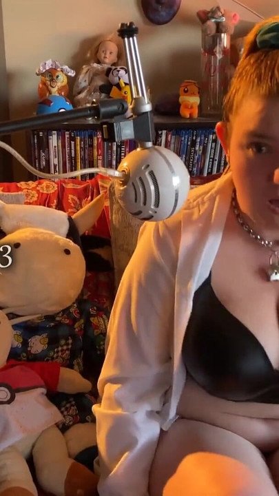 Must-share moment from "Three Loud Intense Orgasms - Powerful Vibrating Panties - 38G Leather Bra Fetish - Dirty Talking"