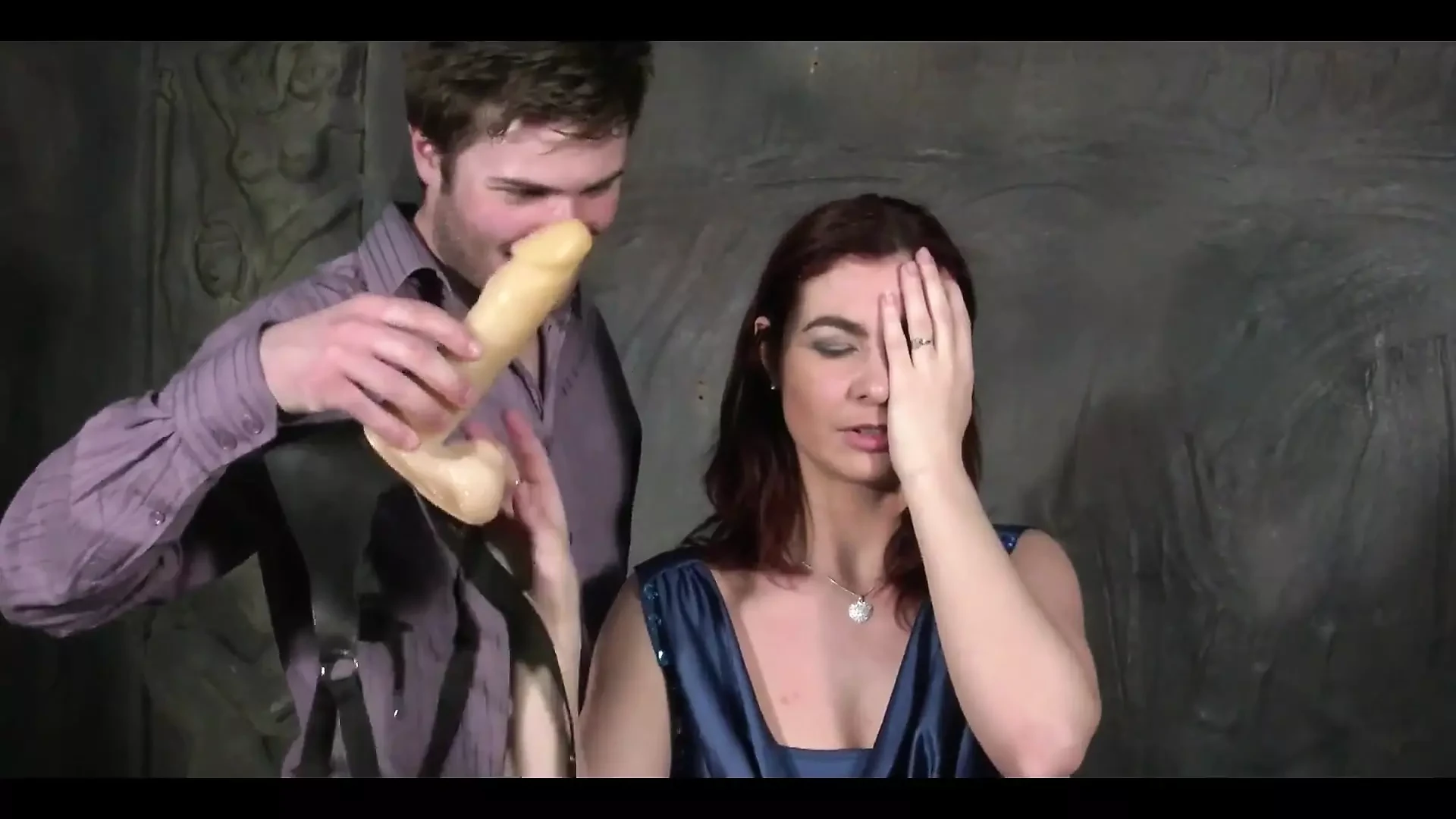 Cute French Bunette in Hardcore Anal Session with Bi Curious Dude