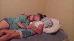 Hot Sissy Makes Out With Teen & Gets HEr Dick Sucked Cum Eat