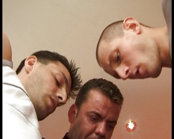 Marvelous German babe fucked in hot gangbang action