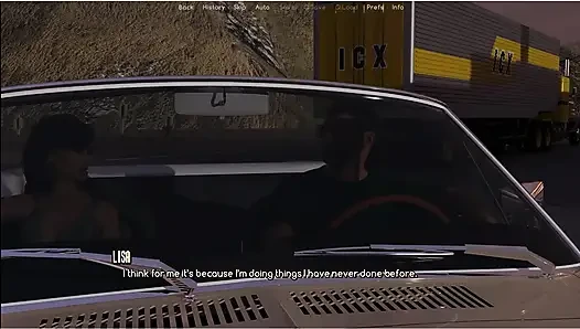 Yaşamaya değer bir hayat yarak düşkünü evli kadın yolda kamyoncuyla sikişiyor