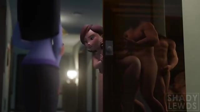Anime cartoon characters movie hot seen