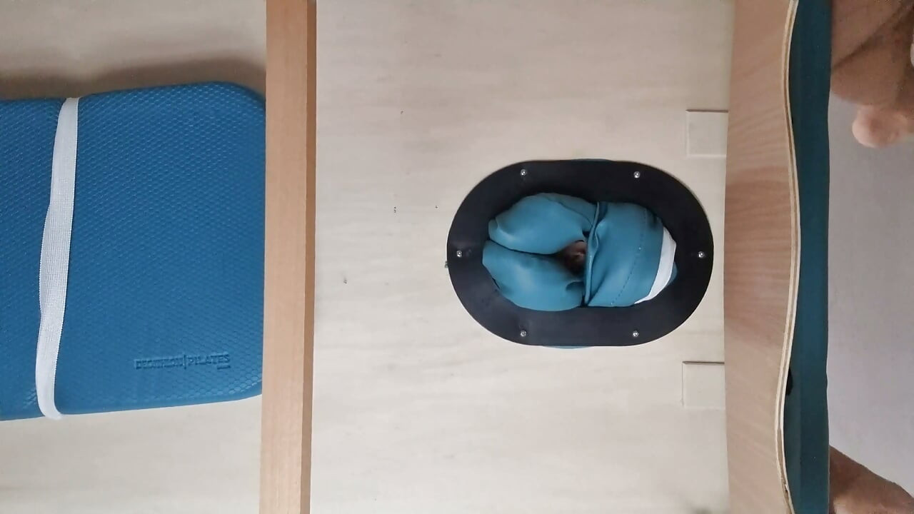 Fucking the Massage Table Below View