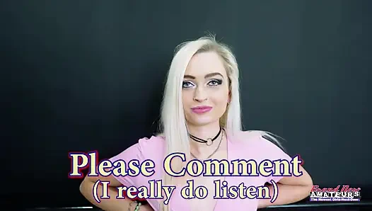 Starlette Storm: tombul sarışın elle muamele göt dilleme oyuncağı yoğun ateşli oynuyor!