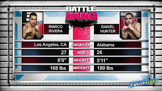 Мускулистый мужик теряет драку и занимается сексом с пухлой брюнеткой в качестве наказания