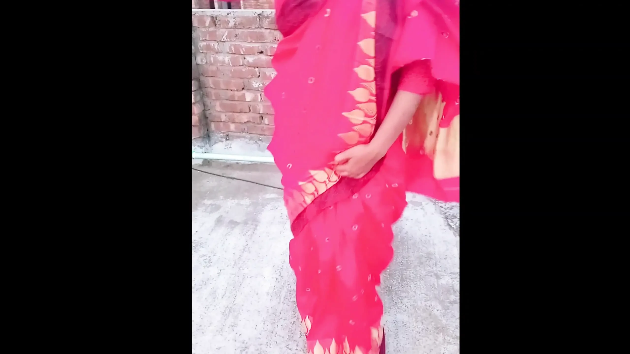 I fucked my indian village wearing a red saree…Part – 01