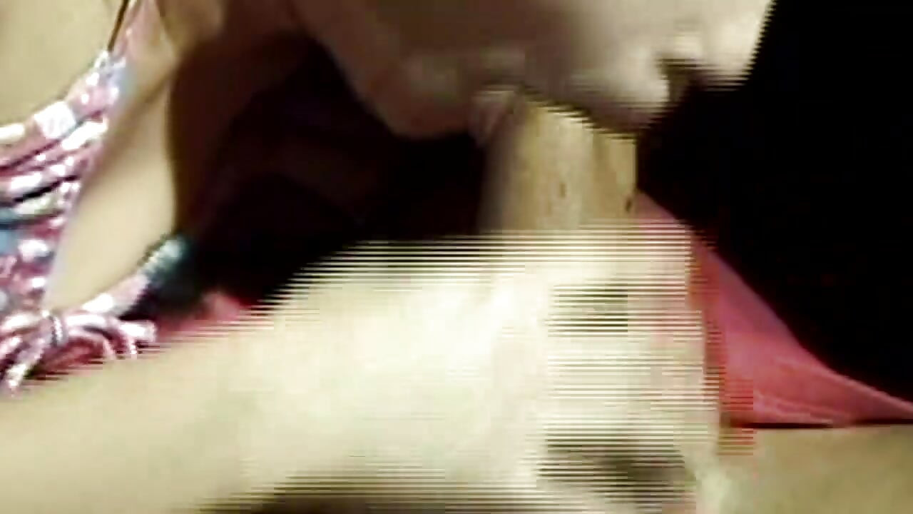 Smiling Brunette Flashes Big Tits and Sucks Throbbing Cock