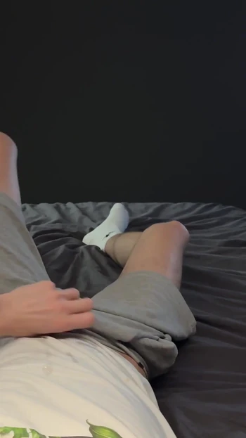 Jaw-dropping moment from "POV jerk off while my roommate works"