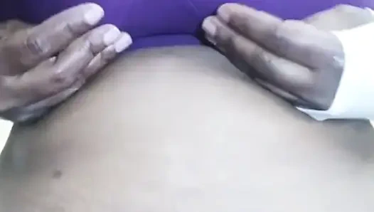 Purple colour bikini potudu oluku readya eruku aunty