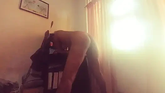 Sexy Stepmom Tina Getting Dressed for Her Stepson