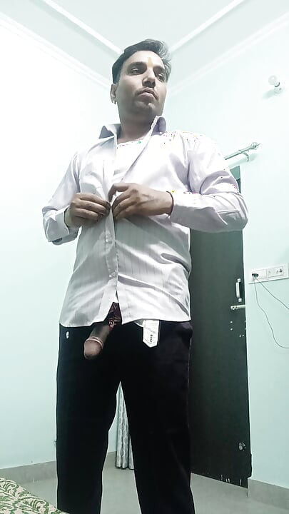Indiano desi homem desfrutar de masterbation show com vizinho tio e vibrador de vibrador