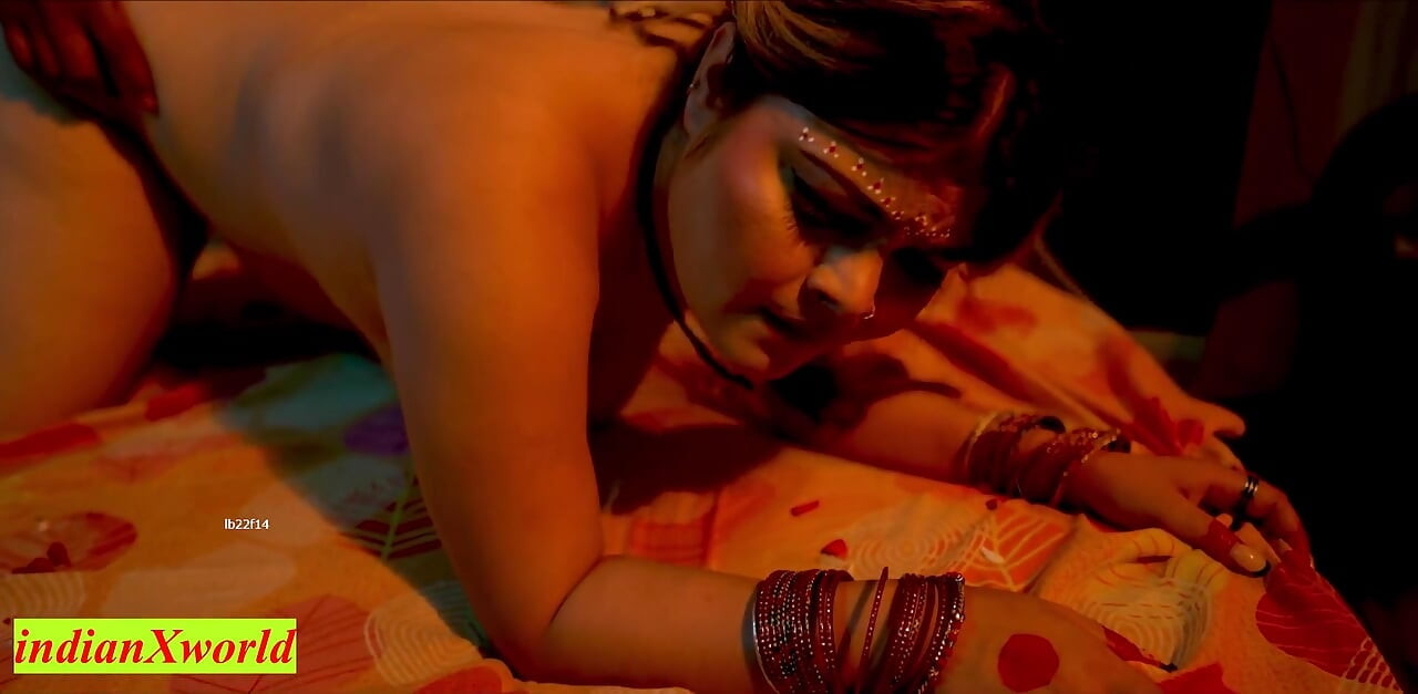 First Night Sex with Hot Indian Girl! Indian Web series Sex
