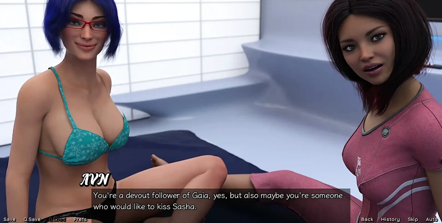 Stranded in Space - Exploring Elsies Bi-sexual Side