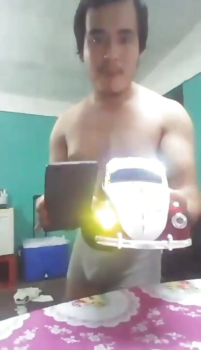 Jesus in boxer touching his penis showing his Bosina bochito video of 2022