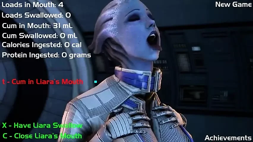 Liara - Effet de masse - Gameplay d’une vide-couilles par Loveskysan