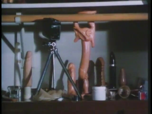 Guy sticks a candle stick in hot blondes pussy