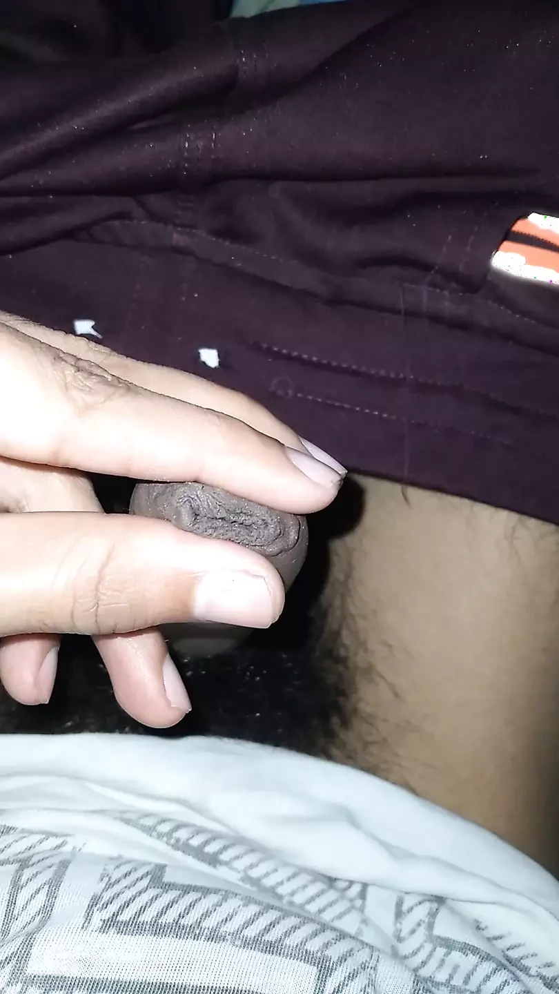 Playing with my dildo