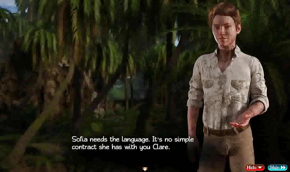 Treasure of Nadia: a very big cock, handjob, and cumshot into the river ep 122