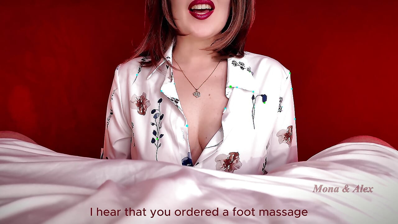 POV Cumplay: Redhead Masseuse Loves Your Sticky Mess Too Much
