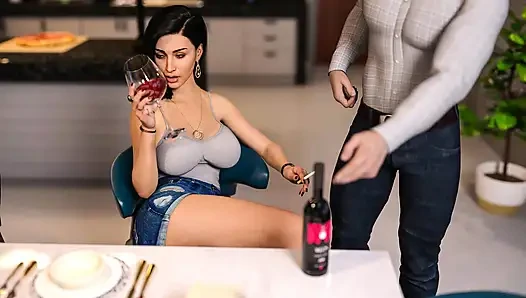 Hemşirelik zevke geri dönüyor: seksi masaj bölüm 18