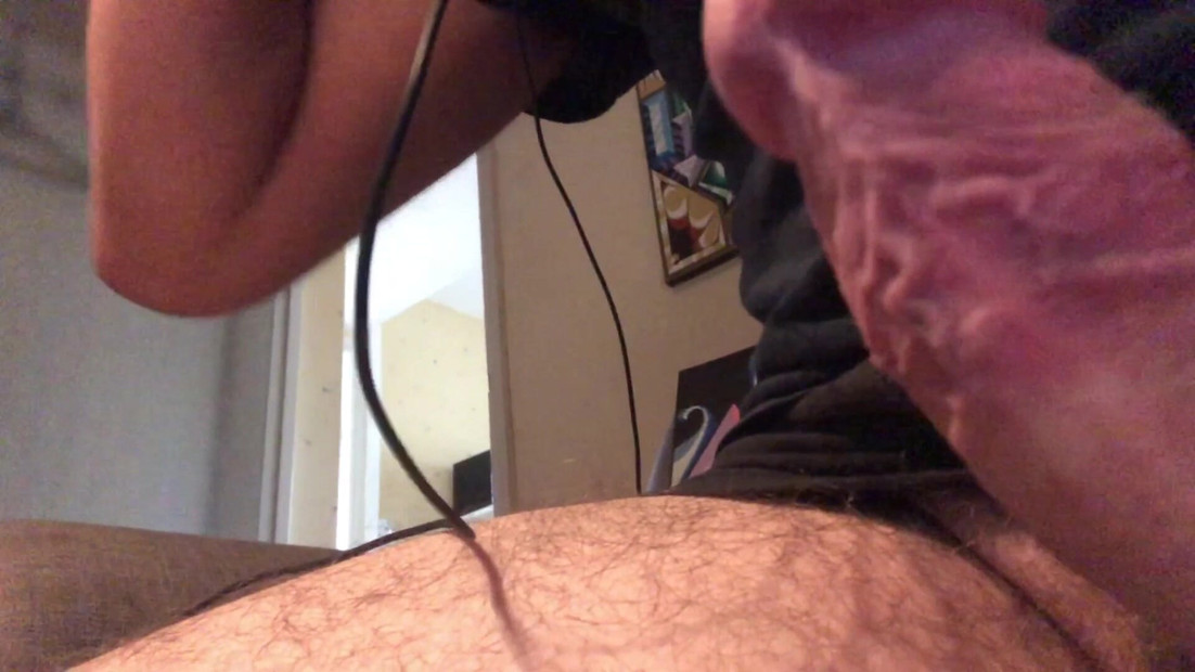 For women, here is my swollen glans in POV that spits out a nice squirt  !? ...