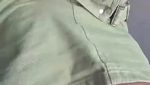 Public pussy fingering orgasm