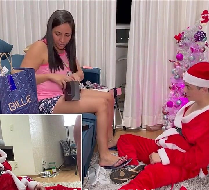 Goddess Kiffa - Bad Girl Tricks and Steals Santa Gifts Ep 2