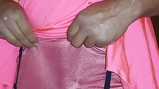 Navijačica iz 90-ih sissy kostim, super svijetlo i usko