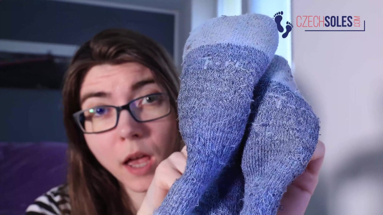 POV sneakers, socks and foot humiliation by your roommate
