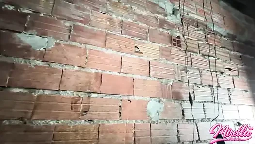 с Малокой в хижине