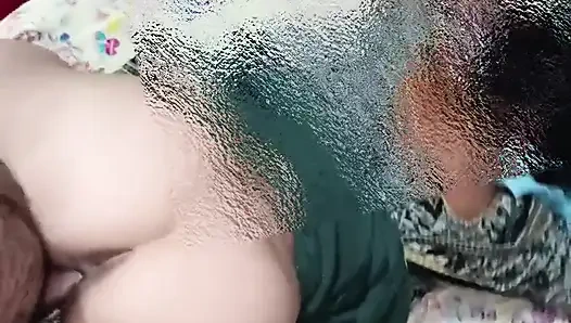 Malik made the maid a hut at home and assassed the maid, the maid's big ass had been bothering me for many days, today I rubbed the maid and left her