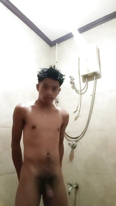 Another Shower Jerking off with Cumshot