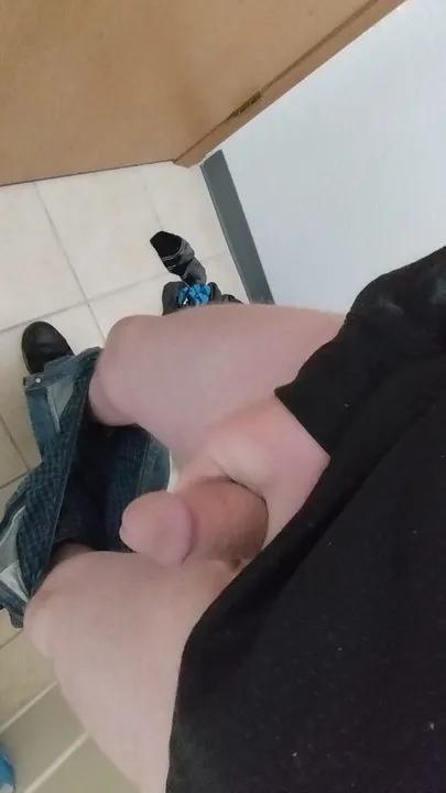 Jerking off and ass play