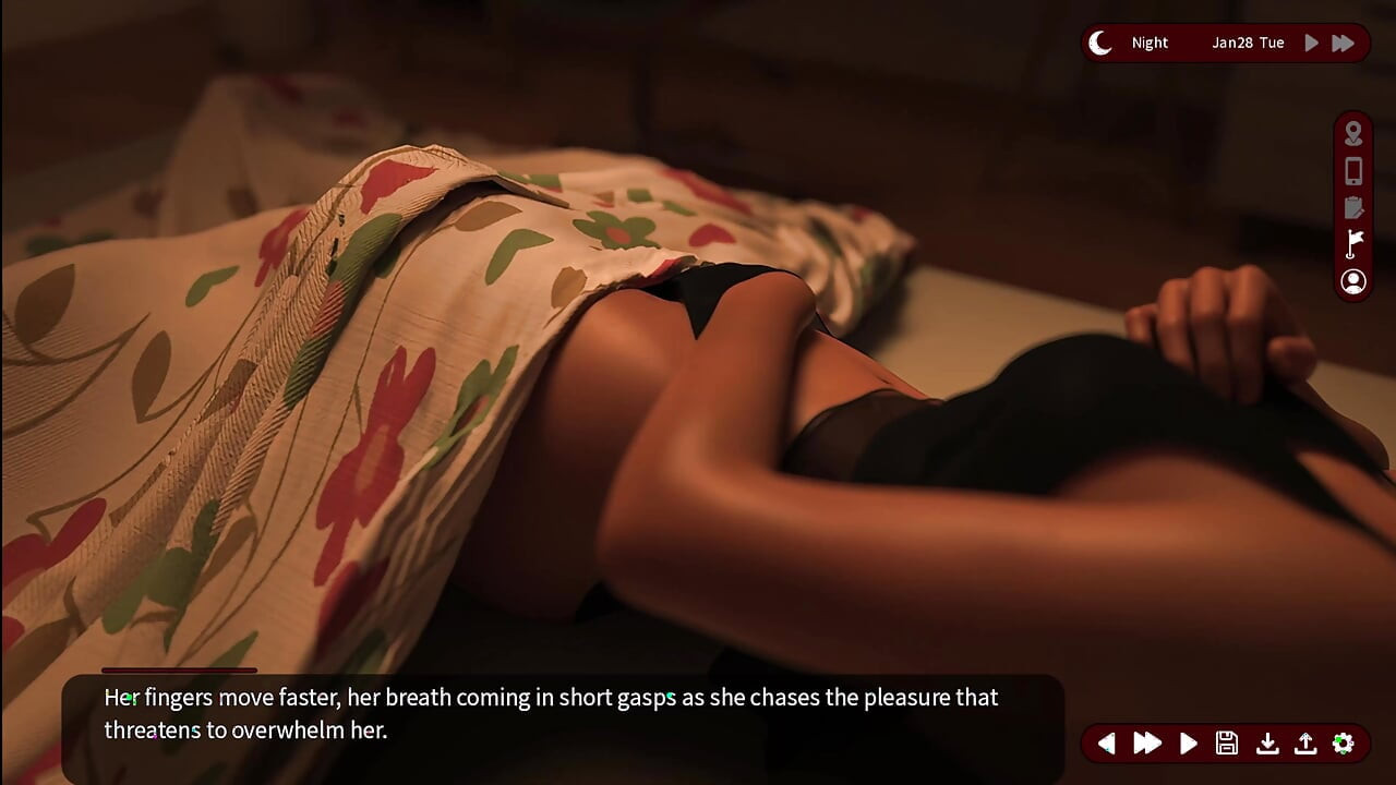 慾望的低語 - 忠實之路14 艾瑪想要亞歷克斯打她屁股