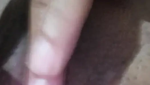 brunette masturbating at home