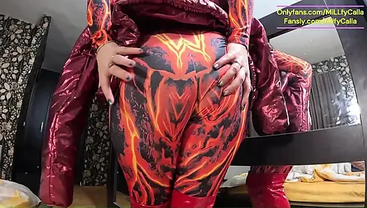 Трах на раздираемом столе - курение, минет и слюнявка спермы на мои сиськи