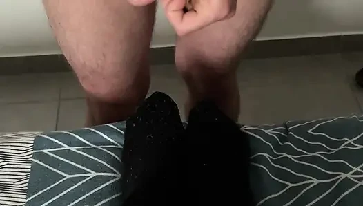Spordan sonra... Siyah çömeli çoraplarım dikkatini çekti