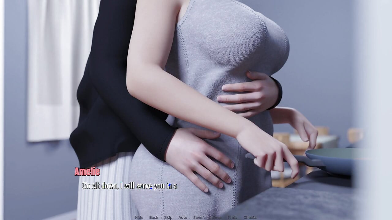 Awam: MAMĂ SEXY Amelie - Partea 4: Amelie nu mai rezistă și îl lasă pe Sam să-i maseze punctul dulce