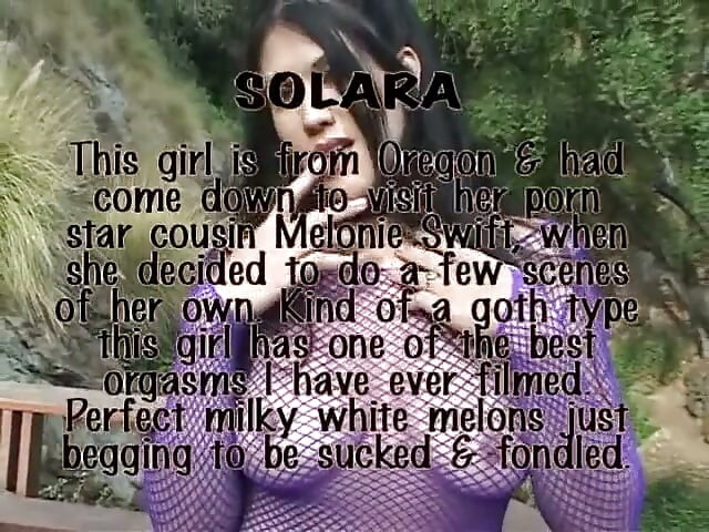 Sexy brunette hardly fucked outdoor