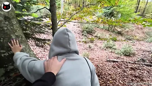 Прогулка по горам и трах