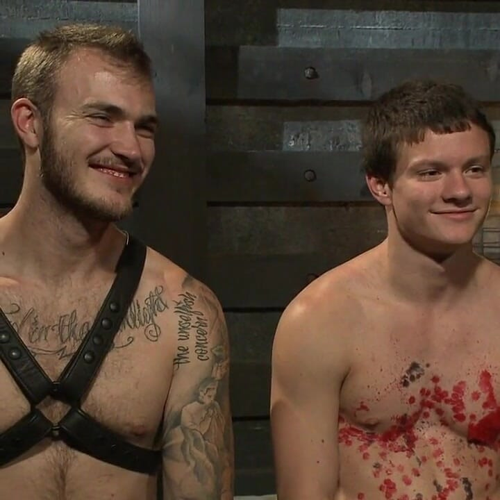 Caged Sex Slave Endures a Beating, Hot Wax and Hard Stockade Fuck