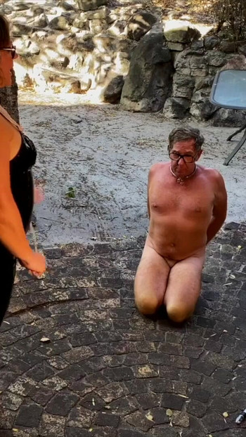 Stunning moment from "Dominatrix Mistress April's Birthday gift"