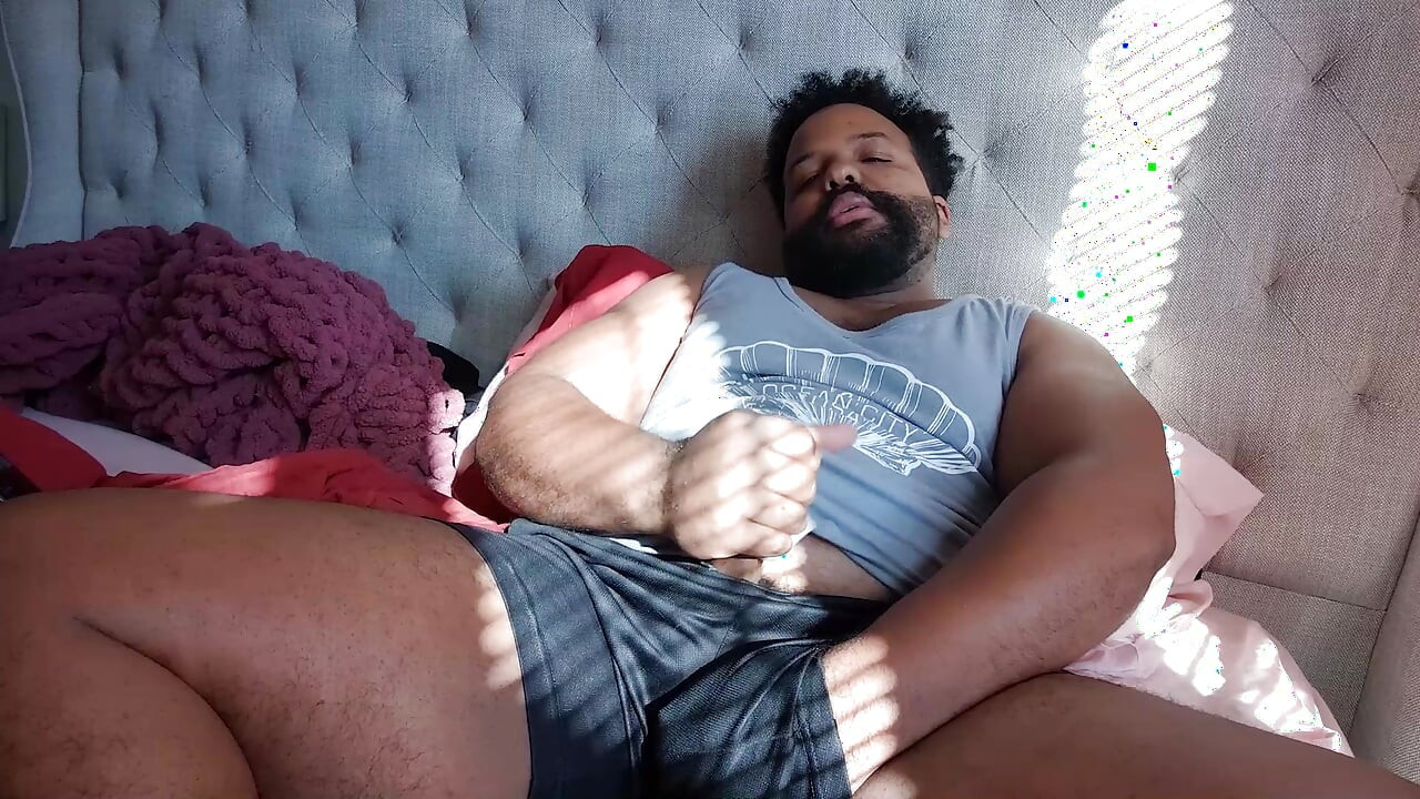 BBC Daddy Cums with a Mini Vibrator in His Ass